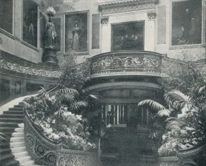 Argyll Prints: The Grand Staircase at Buckingham Palace, c1899, (1901). Artist: HN King