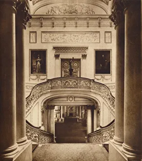 Staircase Prints: The Grand Staircase in Buckingham Palace, 1935