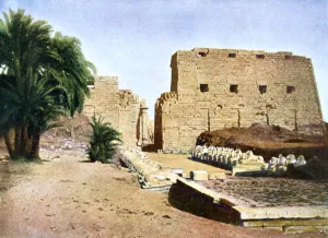 Pylon Prints: Grand Temple of Amun-Re, Karnak, Luxor, Egypt, 20th Century