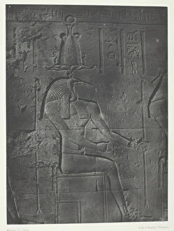 30th Dynasty Gallery: Grand Temple d Isis aPhiloe, Toth Ibiocephale;Nubie, 1849 / 51