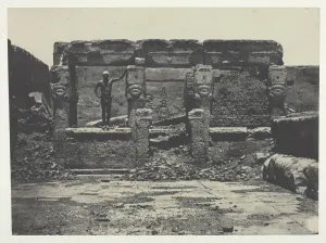 Grand Temple de Denderah (Teutyres), Haute-Egypte, 1849 / 51, printed 1852