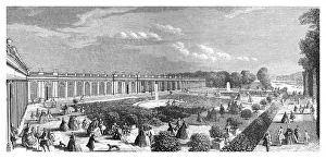 Louis Dieudonn Prints: The Grand Trianon, (1885). Artist: Rigaud