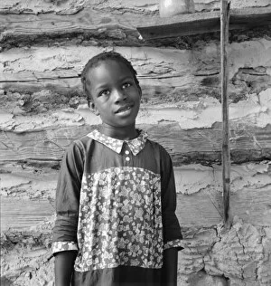Grandchild of Zollie Lyons, tobacco sharecropper, Wake County, North Carolina, 1939. Creator: Dorothea Lange