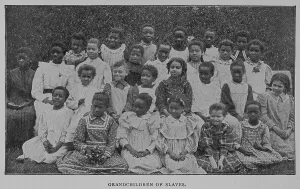 Grandchildren Prints: Grandchildren of slaves, 1902. Creator: Unknown
