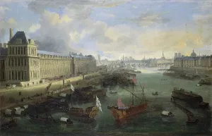 Galleon Prints: Grande Galerie of the Louvre, Pont-Neuf