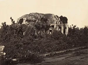 Cella Prints: Grande Pagode - Edicule exterieur Sud, 1866. Creator: Emile Gsell