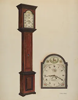 Grandfather Clock, c. 1937. Creator: Stanley Mazur