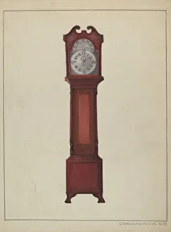 Grandfathers Clock, c. 1936. Creator: Cornelius Frazier