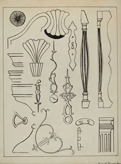 Grandfathers Clock, c. 1936. Creator: Ernest A Towers Jr
