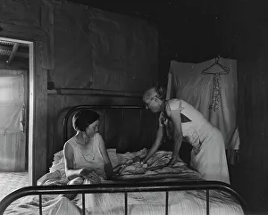 Grandmother, mother, and new born baby of a sharecropper family near Cleveland, Mississippi, 1937. Creator: Dorothea Lange