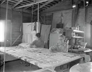 Displacement Prints: Grandmother from Oklahoma with grandson