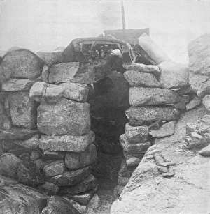 Granite Hut, Cape Geology, 1911, (1913). Artist: T Griffith Taylor Granite Hut, Cape Geology, 1911, (1913). Artist: T Griffith Taylor