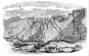 Granite Prints: The Granite Quarries at Rubislaw, near Aberdeen, 1857. Creator: Unknown