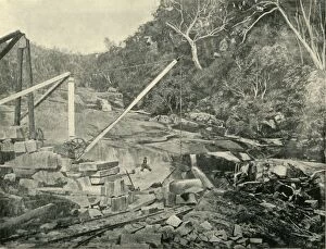 Geological Gallery: Granite Quarries, Trawool, Victoria, 1901. Creator: Unknown