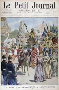 The grape harvest festival, Universal Exhibition of 1900, Paris, 1900 The grape harvest festival, Universal Exhibition of 1900, Paris, 1900
