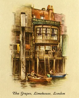 Sir Walter Collection: The Grapes, Limehouse, London, 1936. Creator: Unknown