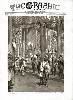 Annexation Prints: The Graphic, Front Cover April 3.1886, 1886. Creator: Unknown