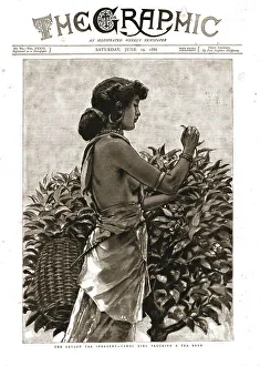 Tamil Prints: The Graphic, Front Cover June 19th. 1886, 1886. Creator: Unknown