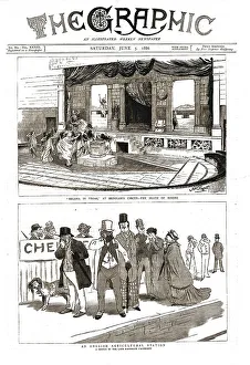 Smelly Prints: The Graphic, Front Cover June 5th. 1886, 1886. Creators: Unknown, HM Pagel