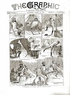 Camping Prints: The Graphic, Front Cover March 27th.1886, 1886. Creator: Unknown