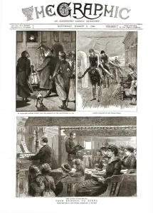 Villiers Fred Prints: The Graphic, Front Cover March 6th.1886, 1886. Creator: Unknown