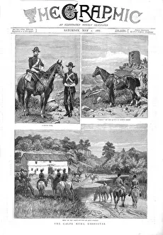 Foxhunting Prints: The Graphic, Front Cover May 1st.1886, 1886. Creator: Unknown