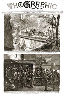Prison Gallery: The Graphic, Front Cover Saturday April 19, 1890, 1890. Creator: Unknown