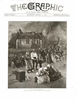 The Graphic, Front Cover Saturday August 11th. 1888, 1888. Creator: Unknown