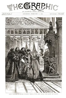 Ferdinand I Of Prints: The Graphic, Front Cover Saturday February 1. 1890, 1890. Creator: Unknown