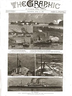 Sea Lane Prints: The Graphic, Front Cover Saturday July 14th. 1888, 1888. Creator: Unknown