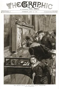 Nelson Horatio Prints: The Graphic, Front Cover Saturday, July 25, 1891, 1891. Creator: R Barnes