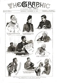 Law Courts Prints: The Graphic, Front Cover Saturday November 17. 1888, 1888. Creator: Unknown