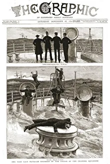 Channel Fleet Prints: The Graphic, Front Cover Saturday, November 28, 1891, 1891. Creator: Unknown