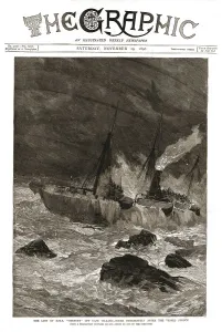 Gunboat Prints: The Graphic, Front Cover Saturday, November 29, 1890, 1890. Creator: Unknown