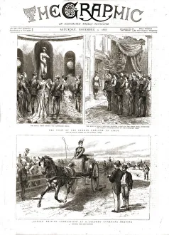 Horse And Trap Prints: The Graphic, Front Cover Saturday November 3. 1888, 1888. Creator: Unknown