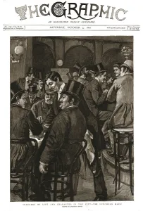 Waiter Prints: The Graphic, Front Cover Saturday, October 3, 1891, 1891. Creator: Unknown