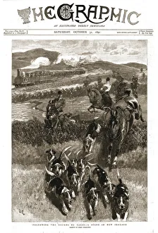 Front Cover Prints: The Graphic, Front Cover Saturday, October 31, 1891, 1891. Creator: Unknown