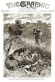 Wary Prints: The Graphic, Front Cover Saturday, September 12, 1891, 1891