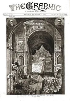 Arched Collection: The Graphic, Front Cover Saturday September 15th. 1888, 1888. Creator: Unknown