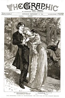 Engaged Prints: The Graphic, Front Cover Saturday September 27, 1890, 1890. Creator: Unknown