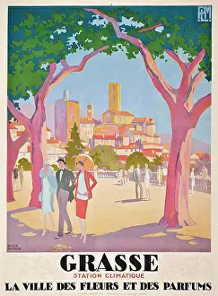Railroad Prints: Grasse, c1930. Creator: Broders, Roger (1883-1953)