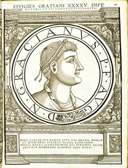 1559 Prints: Gratianus (359 - 383 AD), 1559