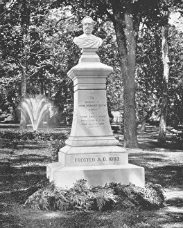 Grave of J Howard Payne, Georgetown, Washington DC, USA, c1900. Creator: Unknown