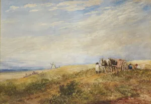 Cox David Prints: Gravel Pits, c1820s. Creator: David Cox the Elder