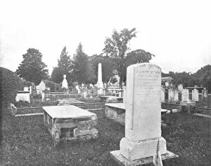 Edwards Gallery: Graves of Jonathan Edwards and Aaron Burr, Princetown, New Jersey, USA, c1900. Creator: Unknown