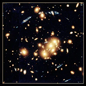 Distorted Prints: Gravitational lens in CL0024+1654 Artist: W Collet