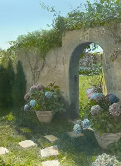 Plant Pot Prints: Gray Gardens, Robert Carmer Hill house