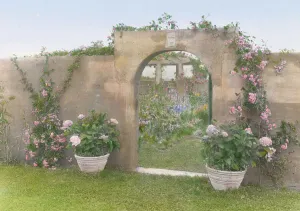 Plant Pot Prints: Gray Gardens, Robert Carmer Hill house