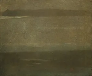 Walter Greaves Prints: Gray and Silver: A Nocturne, c. 1880-1900. Creator: Walter Greaves (British, 1841-1930)