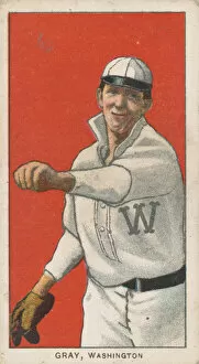 Baseball Cap Gallery: Gray, Washington, American League, from the White Border series (T206) for the American